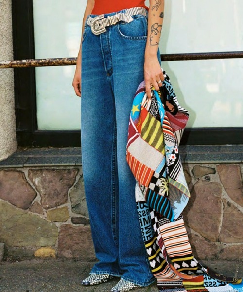 MERYLL ROGGE メリルロッゲ ストレート デニム 29　ブルー 26420024_56217419_600.jpg