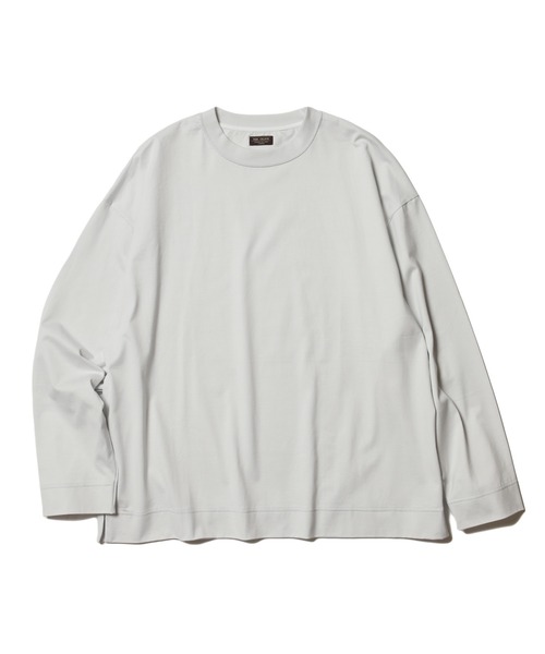 MR.OLIVE（ミスターオリーブ）の「ハイゲージ コットン / ビッグシルエット ロンT（Tシャツ/カットソー・メンズ・グレー系その他/ダークグレー/アイボリー/スモークグレー・SMALL/LARGE/MEDIUM）」の11枚目の写真