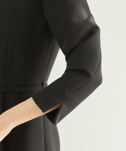 ROPE' PICNIC（ロペピクニック）の「【360°ウルトラストレッチ】セットアップ対応/9分丈ワンピース【一部店舗限定34-42サイズ】（ワンピース・レディース・ブラック/ネイビー/イエロー系その他3・40/38/36/42）」の9枚目の写真