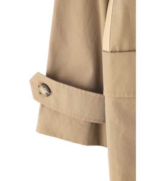 JILL STUART（ジルスチュアート）の「《Exclusive Line》ブロッキングロングコート（ステンカラーコート・レディース・カーキ・MEDIUM）」の10枚目の写真