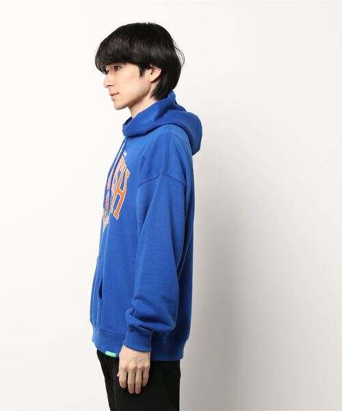 BACK NUMBER（バックナンバー）の「【BACK NUMBER】「Refurbish」スウェットパーカー（パーカー・メンズ・ブルー/ネイビー/ライトグレー/グリーン/オレンジ/ダークグリーン・L/XL/M/S）」の10枚目の写真