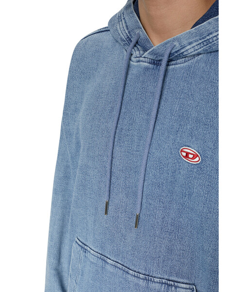 DIESEL☆ジョグファブリック サステナブル フーディ♪【送料込】 DIESEL（ディーゼル）の「DIESEL SS22 メンズ パーカー