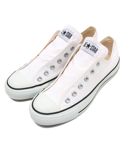 SHIPS for women（シップスフォーウィメン）の「CONVERSE: ALL STAR SLIP ON（スニーカー・レディース・ブラック/ホワイト・60/70/55/65/50/45/75）」の2枚目の写真