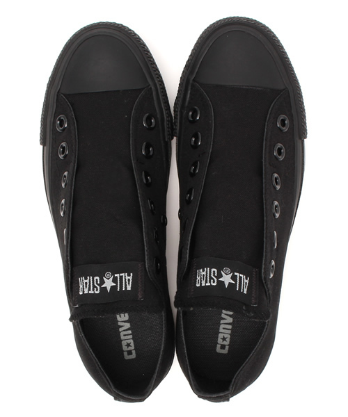 SHIPS for women（シップスフォーウィメン）の「CONVERSE: ALL STAR SLIP ON（スニーカー・レディース・ブラック/ホワイト・60/70/55/65/50/45/75）」の6枚目の写真