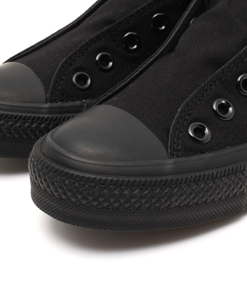 SHIPS for women（シップスフォーウィメン）の「CONVERSE: ALL STAR SLIP ON（スニーカー・レディース・ブラック/ホワイト・60/70/55/65/50/45/75）」の8枚目の写真