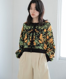 LOWRYS FARM | ヴィンテージハナカーディガンＬＳ　263759(カーディガン/ボレロ)