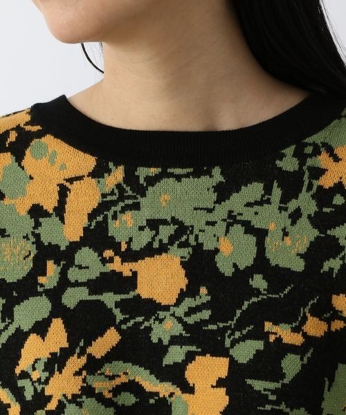 LOWRYS FARM(ローリーズファーム)の「ヴィンテージハナカーディガンLS 263759(カーディガン/ボレロ・レディース・ホワイト系その他/ブラック系その他・FREE)」の13枚目の写真