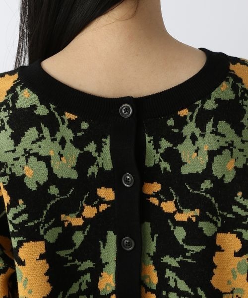 LOWRYS FARM(ローリーズファーム)の「ヴィンテージハナカーディガンLS 263759(カーディガン/ボレロ・レディース・ホワイト系その他/ブラック系その他・FREE)」の17枚目の写真