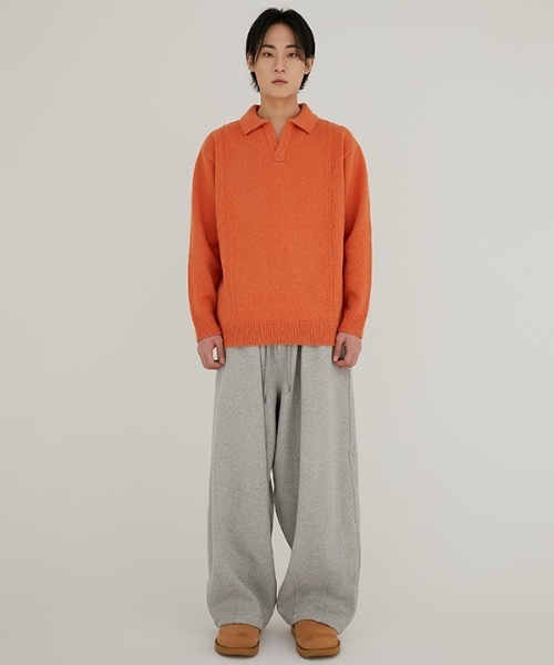 crump（クランプ）の「【crump 】2タックバルーン スウェットパンツ / TWO-TUCK BALLOON SWEAT PANTS（スウェットパンツ・メンズ・ブラック/グレー・MEDIUM/LARGE/X-LARGE）」の4枚目の写真