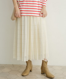 URBAN RESEARCH DOORS | キカガラレースプリーツスカート(スカート)