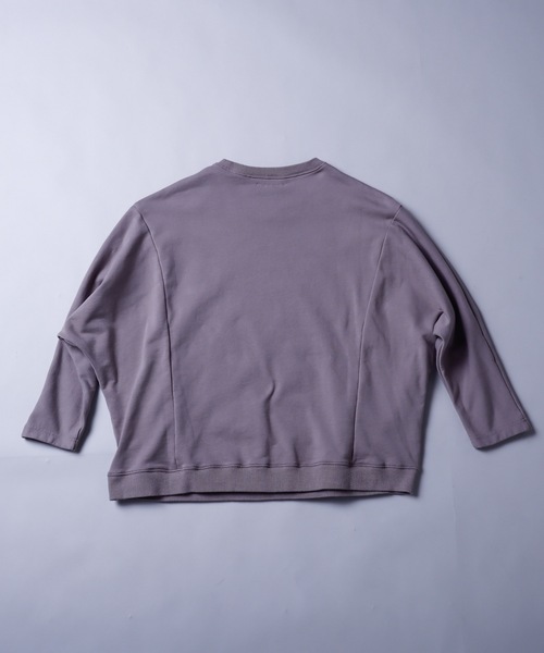 rovtski（ロフトスキー）の「SHARE ROOMS DORMAN SWEAT MAISON/シェアルーム ドルマン オーバーサイズ スウェット トレーナー（スウェット・メンズ・オフホワイト/モカ/ブルー系その他/キナリ・FREE）」の8枚目の写真