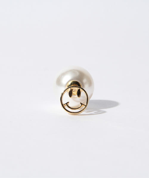 Ray BEAMS(レイビームス)の「Medley / スマイル バックパール ピアス(ピアス(両耳用)・レディース・その他1/その他2・ONE SIZE)」の5枚目の写真