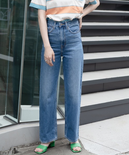 Levi's（リーバイス）の「HIGH LOOSE ARE YOU READY（デニムパンツ・レディース・インディゴブルー・23inch/24inch/25inch/26inch/27inch/28inch）」の4枚目の写真
