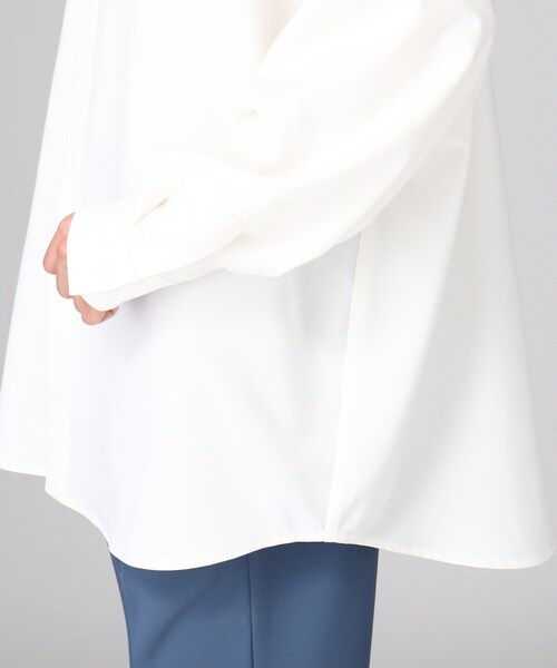 tk.TAKEO KIKUCHI（ティーケータケオキクチ）の「◆【WEB限定】ビッグサイズシャツ（シャツ/ブラウス・メンズ・ホワイト/チャコールグレー/ブラック/ライトブルー・03/02）」の14枚目の写真