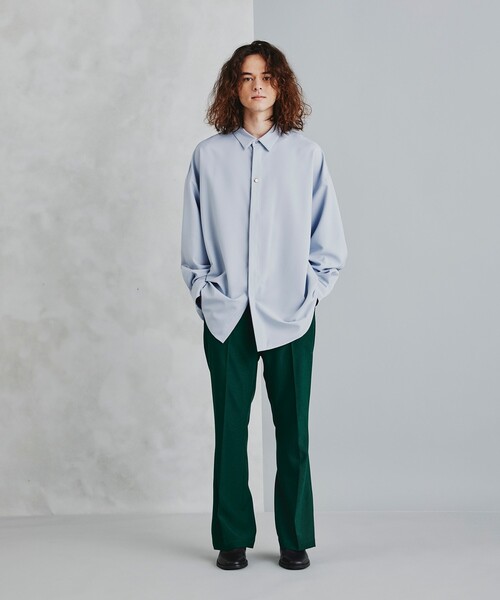 tk.TAKEO KIKUCHI（ティーケータケオキクチ）の「◆【WEB限定】ビッグサイズシャツ（シャツ/ブラウス・メンズ・ホワイト/チャコールグレー/ブラック/ライトブルー・03/02）」の18枚目の写真