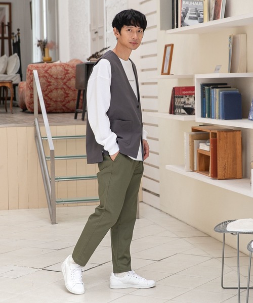 LAKOLE（ラコレ）の「ポリドビーベスト[セットアップ対応] / 261229（ベスト・メンズ・ブラック/ブルー/サンドグレー・MEDIUM/LARGE）」の11枚目の写真