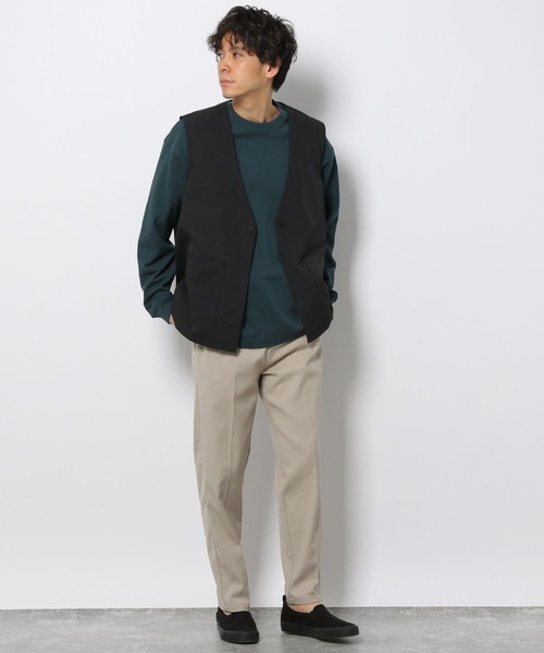 LAKOLE（ラコレ）の「ポリドビーベスト[セットアップ対応] / 261229（ベスト・メンズ・ブラック/ブルー/サンドグレー・MEDIUM/LARGE）」の13枚目の写真