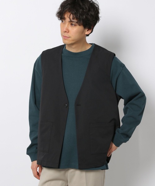 LAKOLE（ラコレ）の「ポリドビーベスト[セットアップ対応] / 261229（ベスト・メンズ・ブラック/ブルー/サンドグレー・MEDIUM/LARGE）」の14枚目の写真