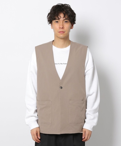 LAKOLE（ラコレ）の「ポリドビーベスト[セットアップ対応] / 261229（ベスト・メンズ・ブラック/ブルー/サンドグレー・MEDIUM/LARGE）」の19枚目の写真