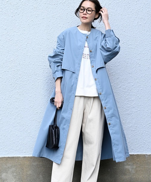 LUPILIEN（ルピリアン）の「【LUPILIEN】レイヤード風ノーカラー