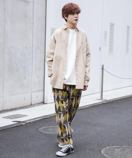 WEGO(ウィゴー)の「WEGO/総柄ワイドイージーパンツ(スラックス・メンズ・その他1/その他2/その他3・LARGE/MEDIUM)」の17枚目の写真