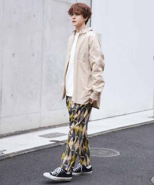 WEGO(ウィゴー)の「WEGO/総柄ワイドイージーパンツ(スラックス・メンズ・その他1/その他2/その他3・LARGE/MEDIUM)」の18枚目の写真