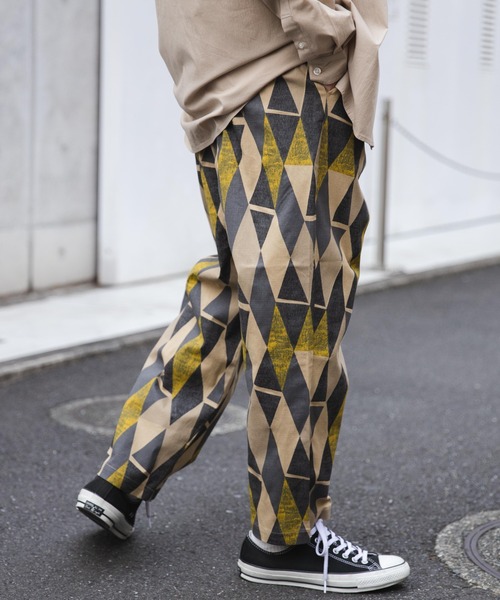 WEGO(ウィゴー)の「WEGO/総柄ワイドイージーパンツ(スラックス・メンズ・その他1/その他2/その他3・LARGE/MEDIUM)」の21枚目の写真