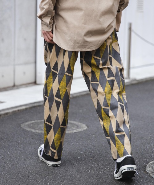 WEGO(ウィゴー)の「WEGO/総柄ワイドイージーパンツ(スラックス・メンズ・その他1/その他2/その他3・LARGE/MEDIUM)」の22枚目の写真