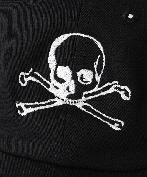 LOVELESS（ラブレス）の「Safari ボーンスカル キャップ（キャップ・メンズ・ブラック・FREE）」の4枚目の写真