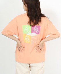 CONVERSE（コンバース）の「CONVERSE(コンバース)イラストグラフィック パネルバックプリントTシャツ（Tシャツ/カットソー）」