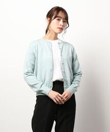 Te chichi | 金縁ボタンクルーネックカーディガン(カーディガン/ボレロ)