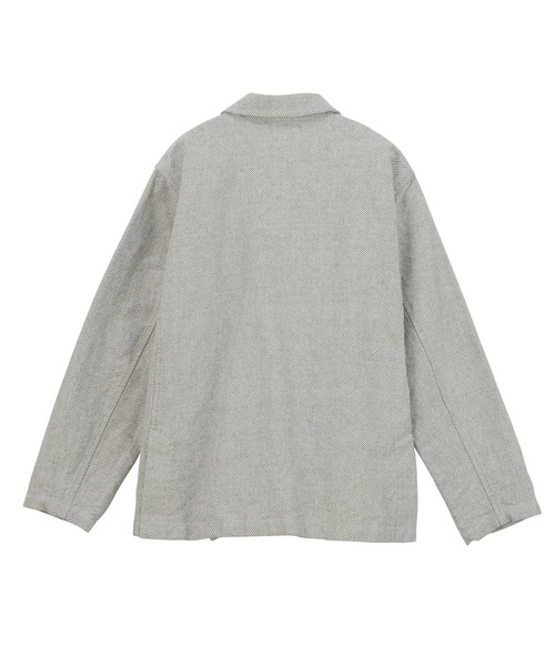 Plantation（プランテーション）の「BIZEN PAPERカルゼ/ジャケット / (O)（テーラードジャケット・レディース・ベージュ/オフホワイト・M size）」の9枚目の写真