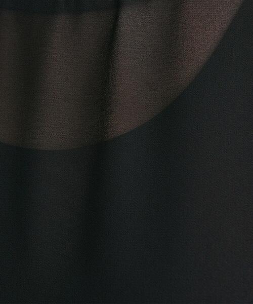 BEAUTY&YOUTH UNITED ARROWS(ビューティーアンドユースユナイテッドアローズ)の「BY シフォンレイヤード ドルマンスリーブワンピース -ウォッシャブル-(ワンピース・レディース・ダークブラウン/ブラック/ライトグレー・FREE)」の20枚目の写真