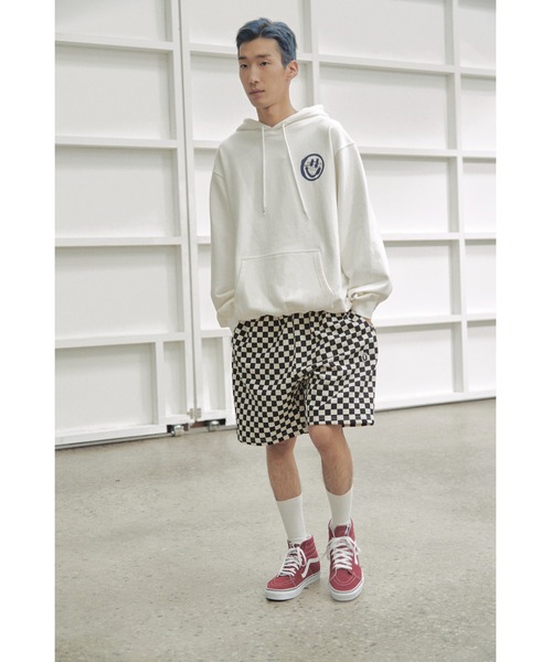 ISTKUNST(イストクンスト)の「【ISTKUNST】LOGO & SMILEY HOODIE / イストクンスト ロゴ アンド スマイリー フーディー(パーカー・レディース・ホワイト/ライトグレー/グレー・MEDIUM/LARGE/SMALL/X-LARGE)」の9枚目の写真