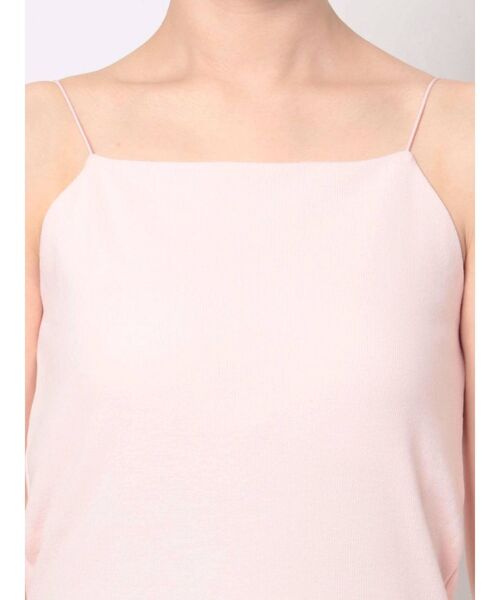 Ungrid（アングリッド）の「パット付きスクエアキャミソール（キャミソール・レディース・ブラック/ピンク/アイボリー・FREE）」の13枚目の写真