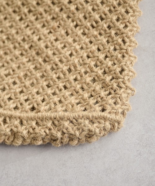 DISCOAT（ディスコート）の「ジュート編みトートバッグ（トートバッグ・レディース・ベージュ/オレンジ・FREE）」の19枚目の写真