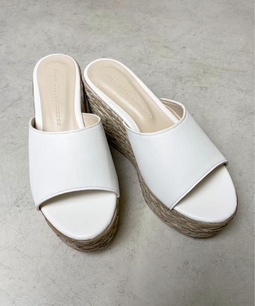 StyleSea(スタイルシー)の「ストローソールプラットフォームサンダル(サンダル・レディース・ホワイト/ブラック/ベージュ・23cm/23.5cm/24cm/24.5cm/25cm)」の13枚目の写真