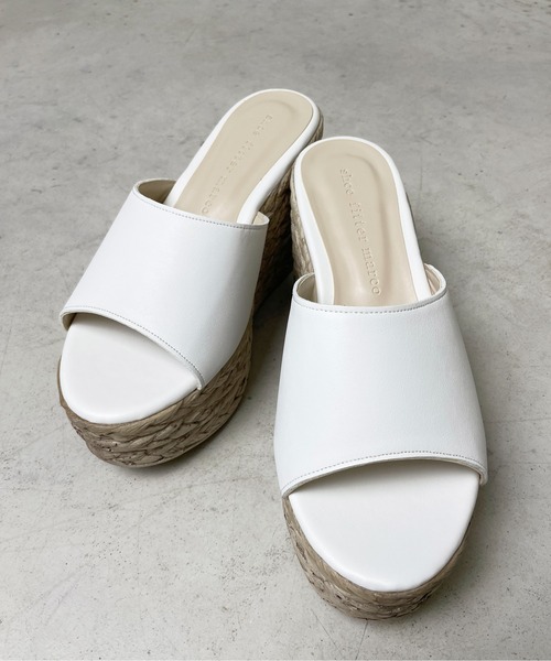 StyleSea(スタイルシー)の「ストローソールプラットフォームサンダル(サンダル・レディース・ホワイト/ブラック/ベージュ・23cm/23.5cm/24cm/24.5cm/25cm)」の16枚目の写真