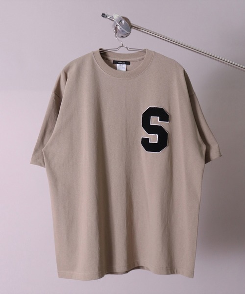 BAYBLO(ベイブロ)の「(RM)【ユニセックス】ビッグロゴ 9.1オンス ヘビーウェイト Tシャツ(Tシャツ/カットソー・メンズ・ホワイト/ブラック/ベージュ・MEDIUM/LARGE)」の9枚目の写真