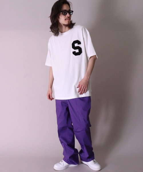 BAYBLO(ベイブロ)の「(RM)【ユニセックス】ビッグロゴ 9.1オンス ヘビーウェイト Tシャツ(Tシャツ/カットソー・メンズ・ホワイト/ブラック/ベージュ・MEDIUM/LARGE)」の10枚目の写真