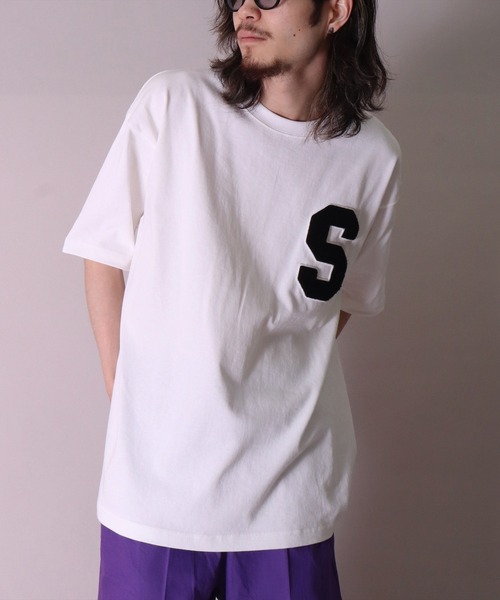 BAYBLO(ベイブロ)の「(RM)【ユニセックス】ビッグロゴ 9.1オンス ヘビーウェイト Tシャツ(Tシャツ/カットソー・メンズ・ホワイト/ブラック/ベージュ・MEDIUM/LARGE)」の11枚目の写真