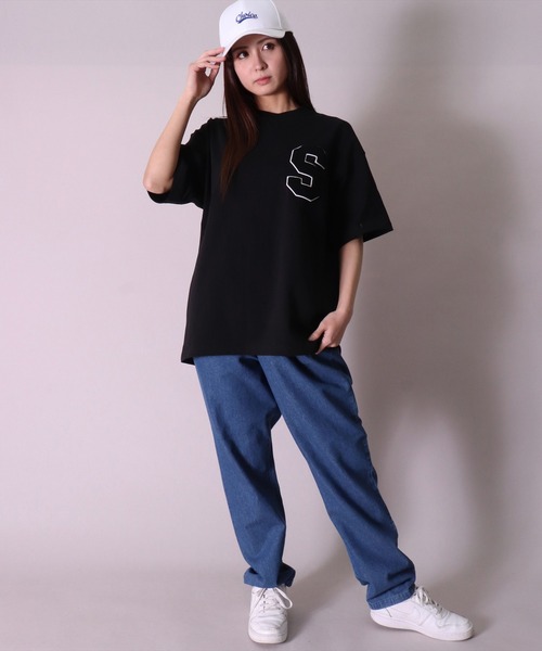 BAYBLO(ベイブロ)の「(RM)【ユニセックス】ビッグロゴ 9.1オンス ヘビーウェイト Tシャツ(Tシャツ/カットソー・メンズ・ホワイト/ブラック/ベージュ・MEDIUM/LARGE)」の12枚目の写真