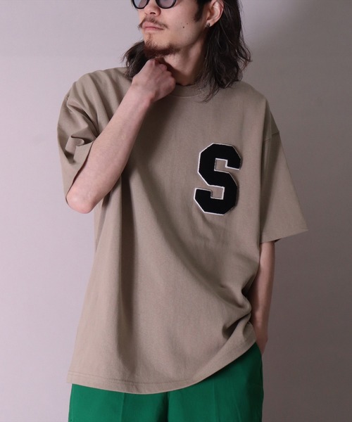 BAYBLO(ベイブロ)の「(RM)【ユニセックス】ビッグロゴ 9.1オンス ヘビーウェイト Tシャツ(Tシャツ/カットソー・メンズ・ホワイト/ブラック/ベージュ・MEDIUM/LARGE)」の15枚目の写真