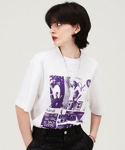 KIRSH FILM GRAPHIC SHORT SLEEVE TSHIRT LS フィルムグラフィック TEE（Tシャツ/カットソー