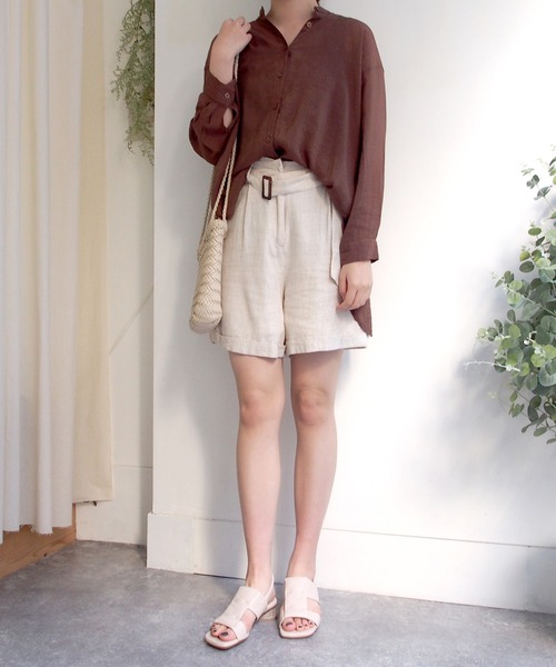 apres（アプレ）の「【撥水】パデッドチャンキーヒールサンダル　-8650393（サンダル・レディース・ブラック/ベージュ/アイボリー・22.5cm/23.5cm/24.5cm/23.0cm/24.0cm）」の11枚目の写真