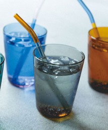 amabro（アマブロ）の「amabro TWO TONE GLASS STRAW アマブロ ツートーン グラス ストロー クリア（カトラリー）」