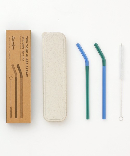amabro（アマブロ）の「amabro TWO TONE GLASS STRAW アマブロ ツートーン グラス ストロー クリア（カトラリー・レディース・その他5/その他1/その他2/その他3/その他4・FREE）」の13枚目の写真