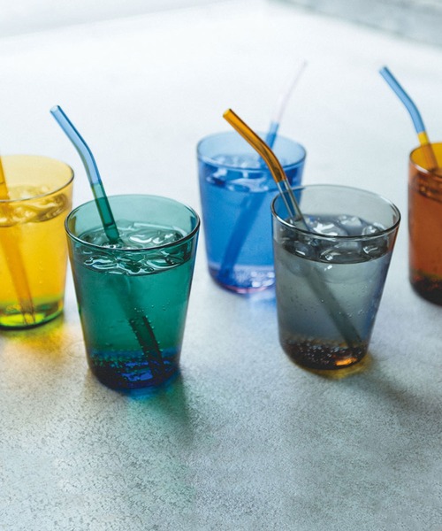 amabro（アマブロ）の「amabro TWO TONE GLASS STRAW アマブロ ツートーン グラス ストロー クリア（カトラリー・レディース・その他5/その他1/その他2/その他3/その他4・FREE）」の9枚目の写真