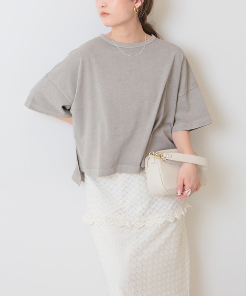 SLOBE IENA（スローブイエナ）の「強撚オーバーサイズT（Tシャツ