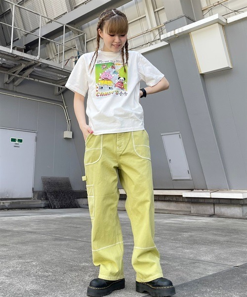 Candy Stripper(キャンディストリッパー)の「RACING CANDYS Tシャツ(Tシャツ/カットソー・レディース・ライトブルー/ブラック/オフホワイト・2/4/3)」の13枚目の写真